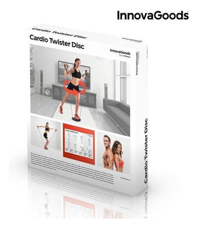 Huismerk InnovaGoods Roterende Cardio-schijf  - 25 x 3 cm