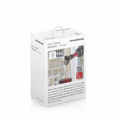 InnovaGoods Wijnbeluchter en -Schenker 2 in 1 Wintopp Innovagoods InnovaGoods Wijnbeluchter en -Schenker 2 in 1 Wintopp Innovagoods