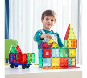 InnovaGoods Innovagoods Magnetische 3D-bouwblokken Magoks- 57 onderdelen InnovaGoods Innovagoods Magnetische 3D-bouwblokken Magoks- 57 onderdelen