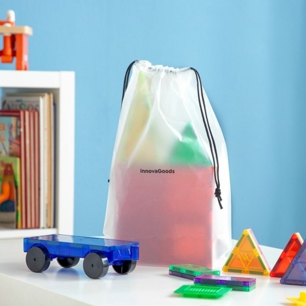 InnovaGoods Innovagoods Magnetische 3D-bouwblokken Magoks- 57 onderdelen InnovaGoods Innovagoods Magnetische 3D-bouwblokken Magoks- 57 onderdelen