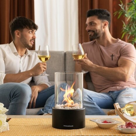 InnovaGoods InnovaGoods Decoratieve Bio-ethanol Tafelhaard Heatfir InnovaGoods InnovaGoods Decoratieve Bio-ethanol Tafelhaard Heatfir