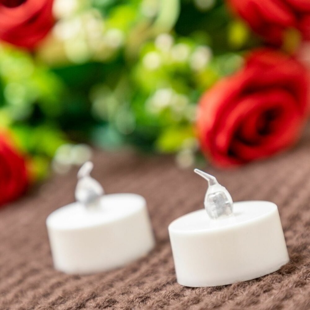 InnovaGoods Innovagoods set Ledtheelichtjes Romandle - 12 Stuks InnovaGoods Innovagoods set Ledtheelichtjes Romandle - 12 Stuks