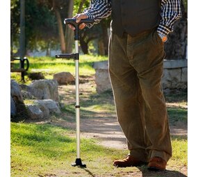 InnovaGoods Innovagoods Uitschuifbare Wandelstok met Ledverlichting Handde InnovaGoods Innovagoods Uitschuifbare Wandelstok met Ledverlichting Handde