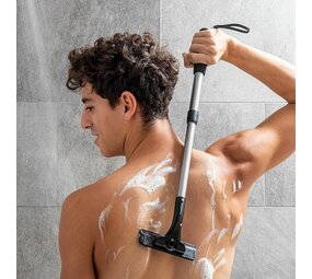 InnovaGoods Innovagoods Scheerapparaat voor Rug en Lichaam met Uitschuifbare Handgreep Extaver InnovaGoods Innovagoods Scheerapparaat voor Rug en Lichaam met Uitschuifbare Handgreep Extaver