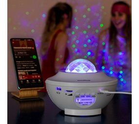 InnovaGoods Innovagoods Sterrenprojector met Ledverlichting, Laser en Luidspreker Sedlay InnovaGoods Innovagoods Sterrenprojector met Ledverlichting, Laser en Luidspreker Sedlay