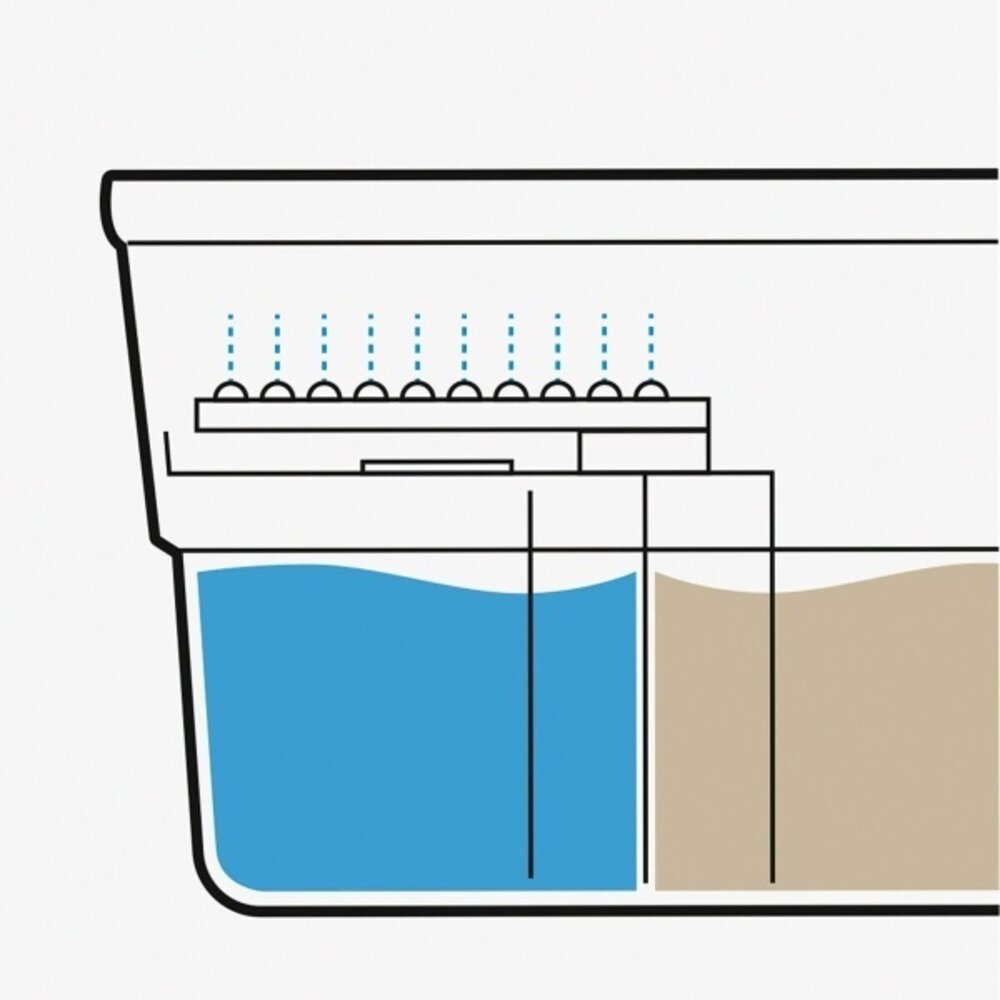 InnovaGoods Innovagoods Draaibare Dweil met Zelfreinigingsfunctie en Emmer met 2 Vakken Selimop InnovaGoods Innovagoods Draaibare Dweil met Zelfreinigingsfunctie en Emmer met 2 Vakken Selimop