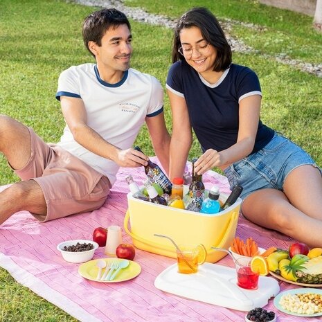 InnovaGoods Innovagoods Draagbare Harde Koelbox - 15L InnovaGoods Innovagoods Draagbare Harde Koelbox - 15L