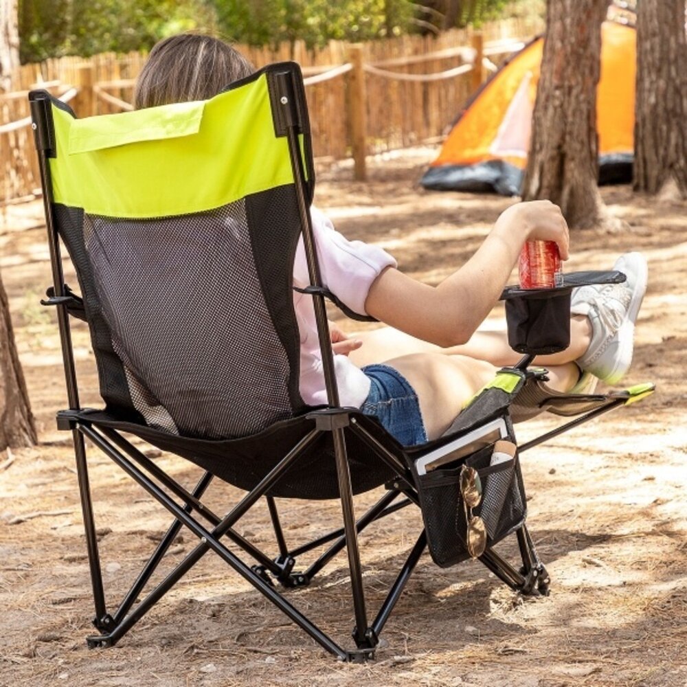 InnovaGoods Innovagoods Opvouwbare Campingligstoel Kampfort InnovaGoods Innovagoods Opvouwbare Campingligstoel Kampfort
