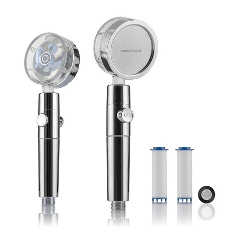 InnovaGoods Innovagoods Eco-Douche met Drukpropeller en Zuiveringsfilter Heliwer InnovaGoods Innovagoods Eco-Douche met Drukpropeller en Zuiveringsfilter Heliwer