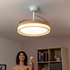 InnovaGoods Innovagoods Plafondventilator met Ledverlichting en 4 Inklapbare Bladen Blalefan Hout - 72W InnovaGoods Innovagoods Plafondventilator met Ledverlichting en 4 Inklapbare Bladen Blalefan Hout - 72W