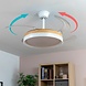 InnovaGoods Innovagoods Plafondventilator met Ledverlichting en 4 Inklapbare Bladen Blalefan Hout - 72W InnovaGoods Innovagoods Plafondventilator met Ledverlichting en 4 Inklapbare Bladen Blalefan Hout - 72W