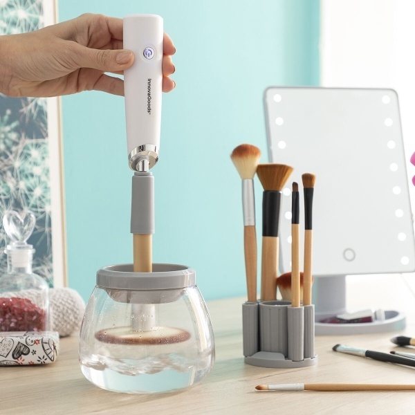 Innovagoods Automatische Make-Upborstelreiniger en - Droger Maklin afbeelding