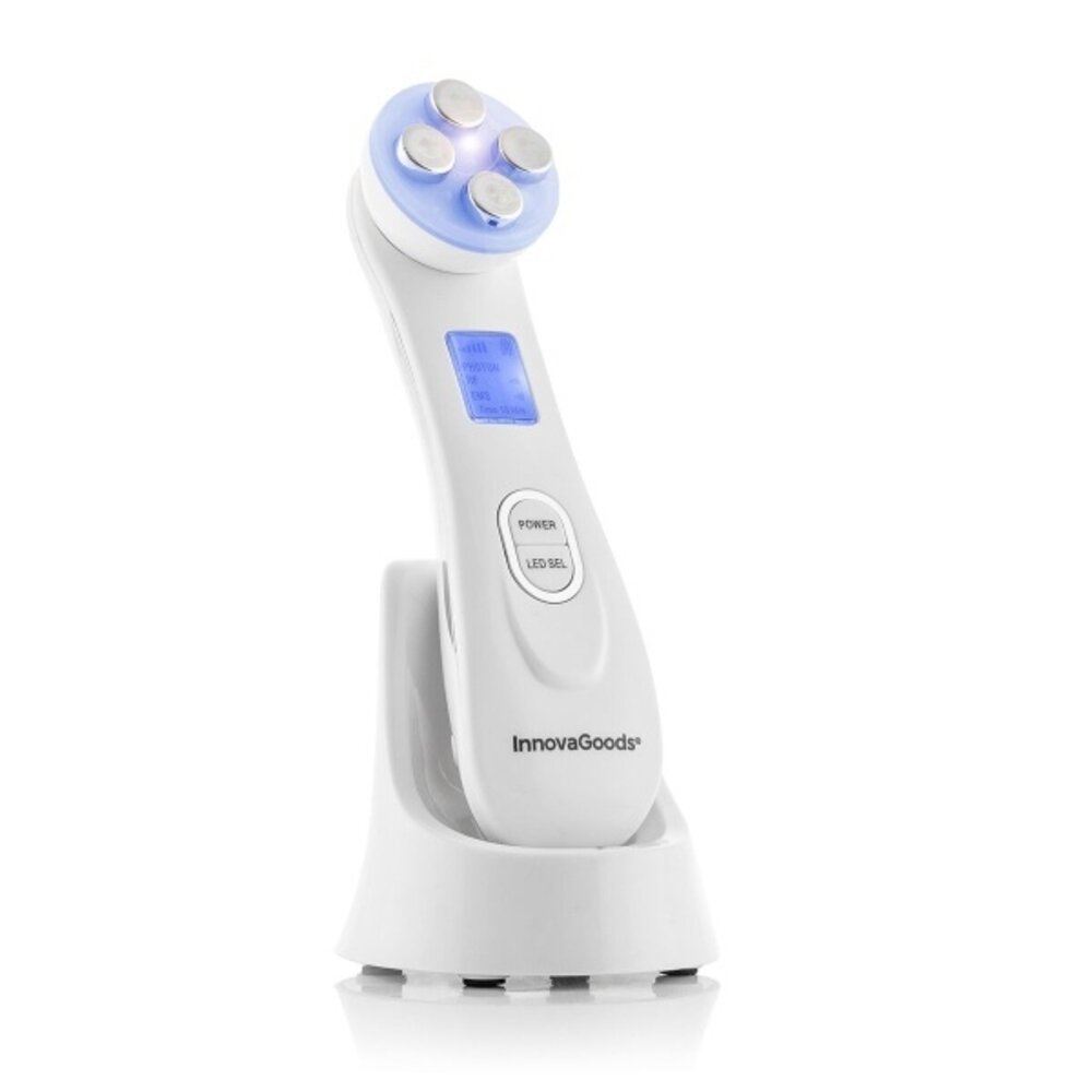 InnovaGoods Innovagoods Gezichtsmassager met Radiofrequentie,Fototherapie en Elektrostimulatie Wace InnovaGoods Innovagoods Gezichtsmassager met Radiofrequentie,Fototherapie en Elektrostimulatie Wace