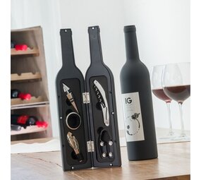 InnovaGoods Innovagoods Fles Wijnkoffer - 5 Onderdelen InnovaGoods Innovagoods Fles Wijnkoffer - 5 Onderdelen