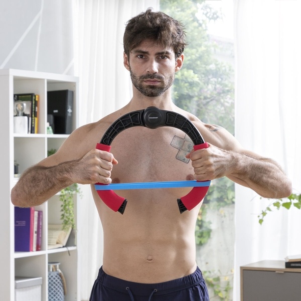 Aanpasbare armtrainer met weerstand en trainingsgids Forcearc InnovaGoods afbeelding