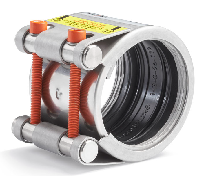 Pipe Coupling UNI-Plast Grip NBR PN10 - Vescoil International BV