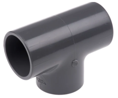 Georg Fischer PVC-U metric T-piece 90°