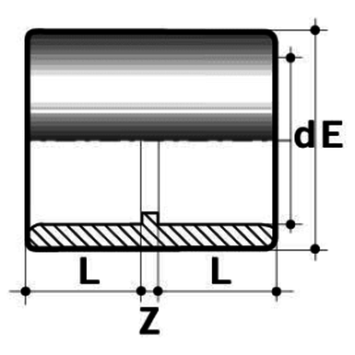 Georg Fischer PVC-U socket