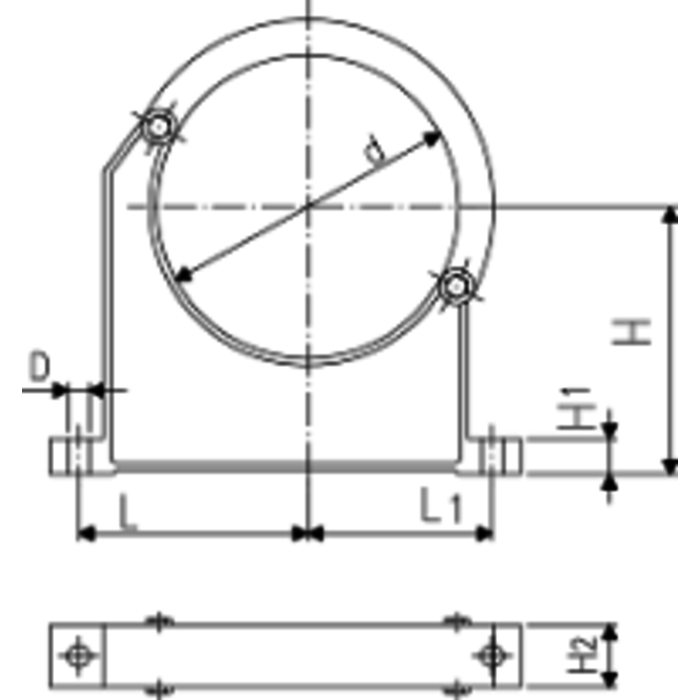 Georg Fischer Buisklem type 060