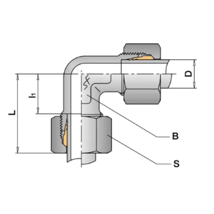 Schwer Fittings Schwer Fittings Equal Elbow