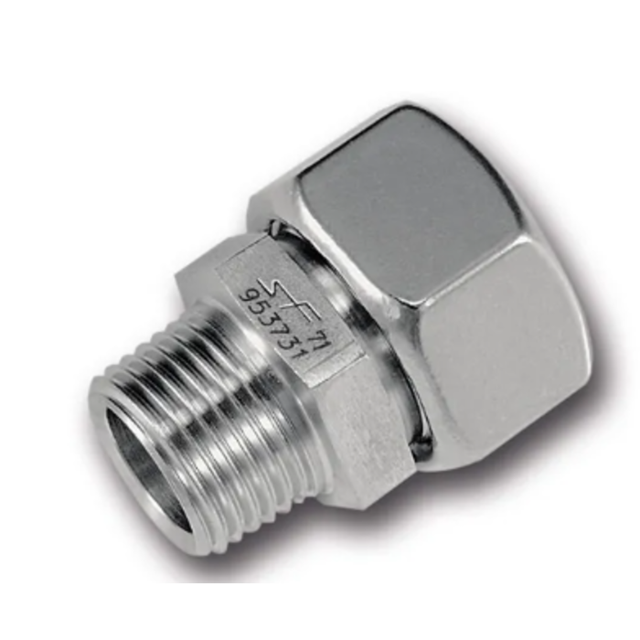 Schwer Fittings Schwer Fittings Rechte inschroefkoppeling