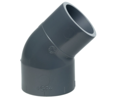 Georg Fischer PRO-FIT knie 45° PVC-U