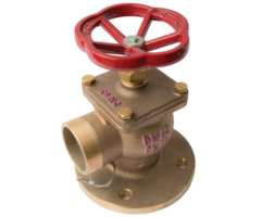 Vescoil International Fire Hose Valve Angle Type