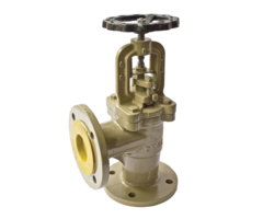 Vescoil International Globe Valve Angle Type