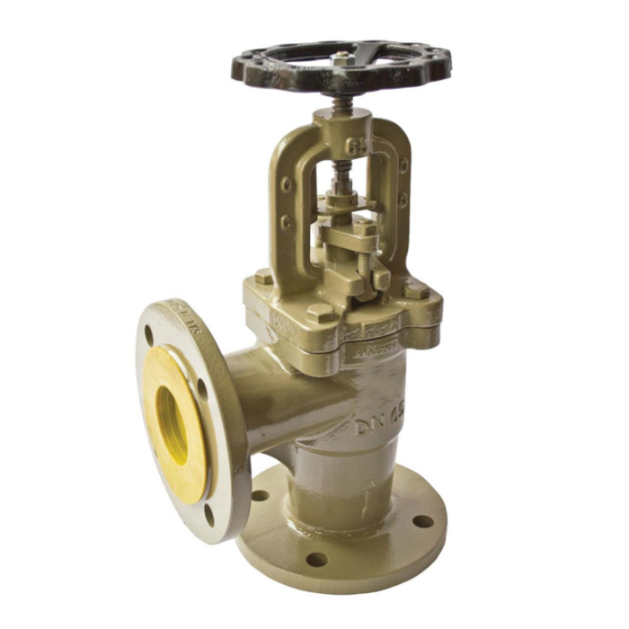 Vescoil International Globe Valve Angle Type