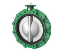 Vlinderklep Lug Type vervangbare zitting