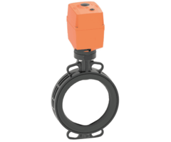 Georg Fischer Butterfly Valve Wafer Type electric actuated 24V