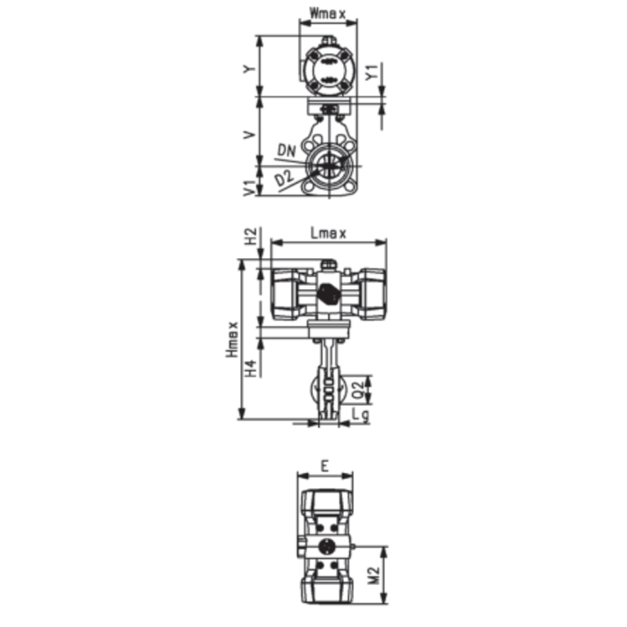 Georg Fischer Wafer Type PPA Pneumatic Actuator (FO)