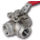 Schwer Fittings 3-weg kogelafsluiter