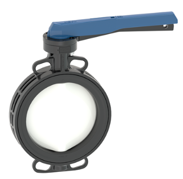Georg Fischer Vlinderklep Wafer Type 565 Handgreep