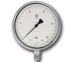 Schwer Fittings Bourdon-precisie manometer