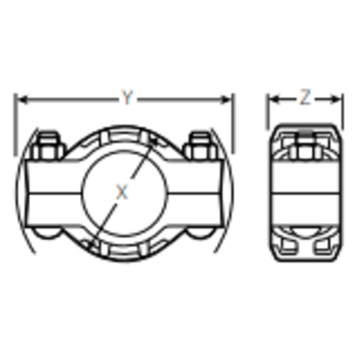 A2 Victaulic Victaulic 77 flex coupling Galvanized