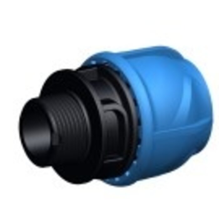 Georg Fischer Male adaptor PP
