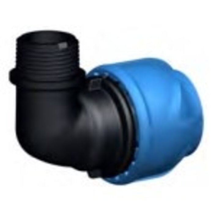 Georg Fischer 90° Elbow with threaded male