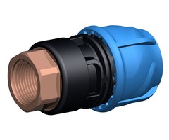 Georg Fischer Metalen overgangskoppeling binnendraad