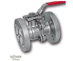 Schwer Fittings Flens kogelafsluiter
