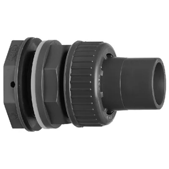 Georg Fischer PVC-U Tankadapter type 050 met mof reductie metrisch