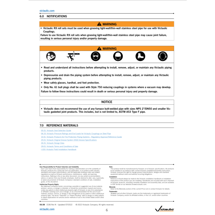 Victaulic Victaulic Reduceer Koppeling Stijl 750