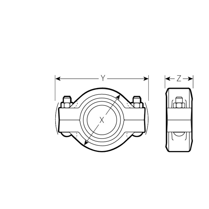 Victaulic Victaulic Reducing Coupling Style 750