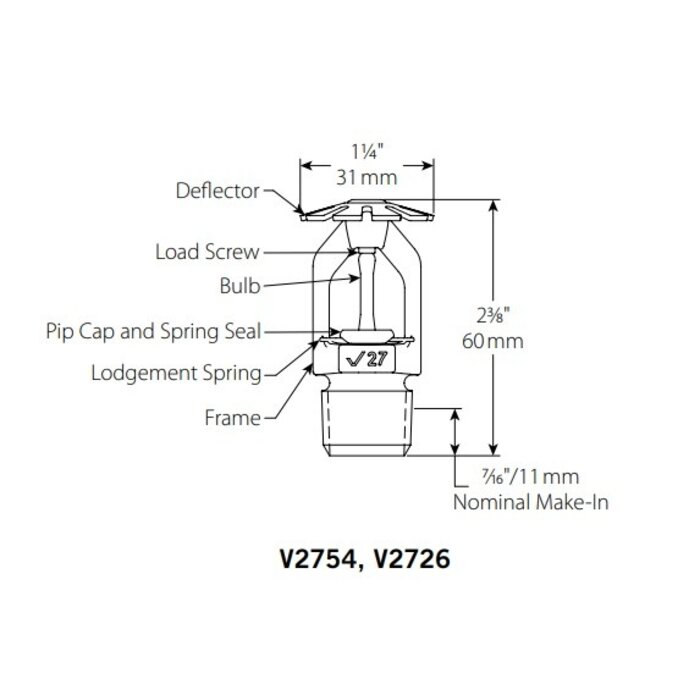 A2 Victaulic Victaulic FireLock™ Series FL-QR/CNV Conventional Sprinklers