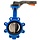 BUTTERFLY VALVE LUG TYPE PN16 WITH SS 316 DISC PN10/PN16