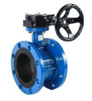 BUTTERFLY VALVE FLANGED TYPE PN-10 / PN-16 VULCANIZED SEAT