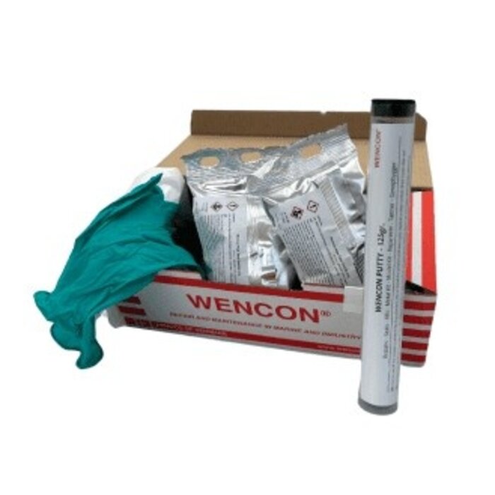 A4 Wencon Wencon® Pipe Tape Repair Kit (2 rollen) + putty