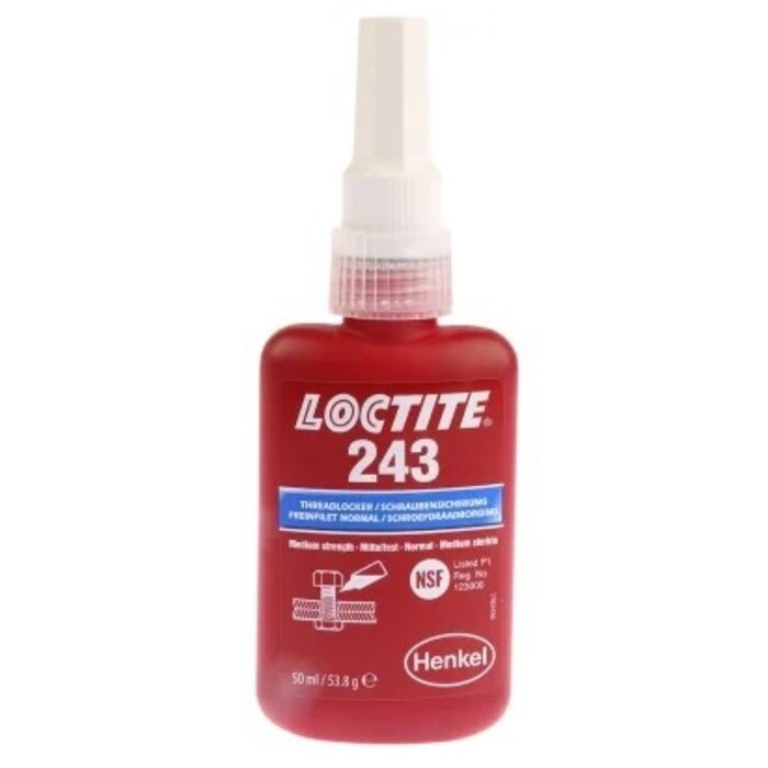 Georg Fischer LOCTITE® 243 Uitvoering: schroefdraadborging met gemiddelde sterkte voor verbindingen tot M36.