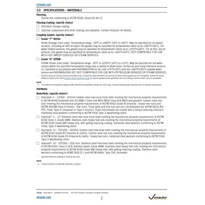 A2 Victaulic Victaulic Style 995N  Geschikt voor IPS HDPE-buizen