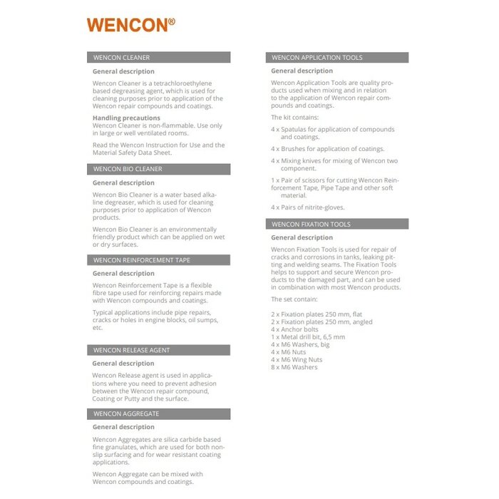 A4 Wencon Wencon® Cleaner 0,5 Ltr